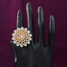 Zircon AD Cocktail Ring 5702-08