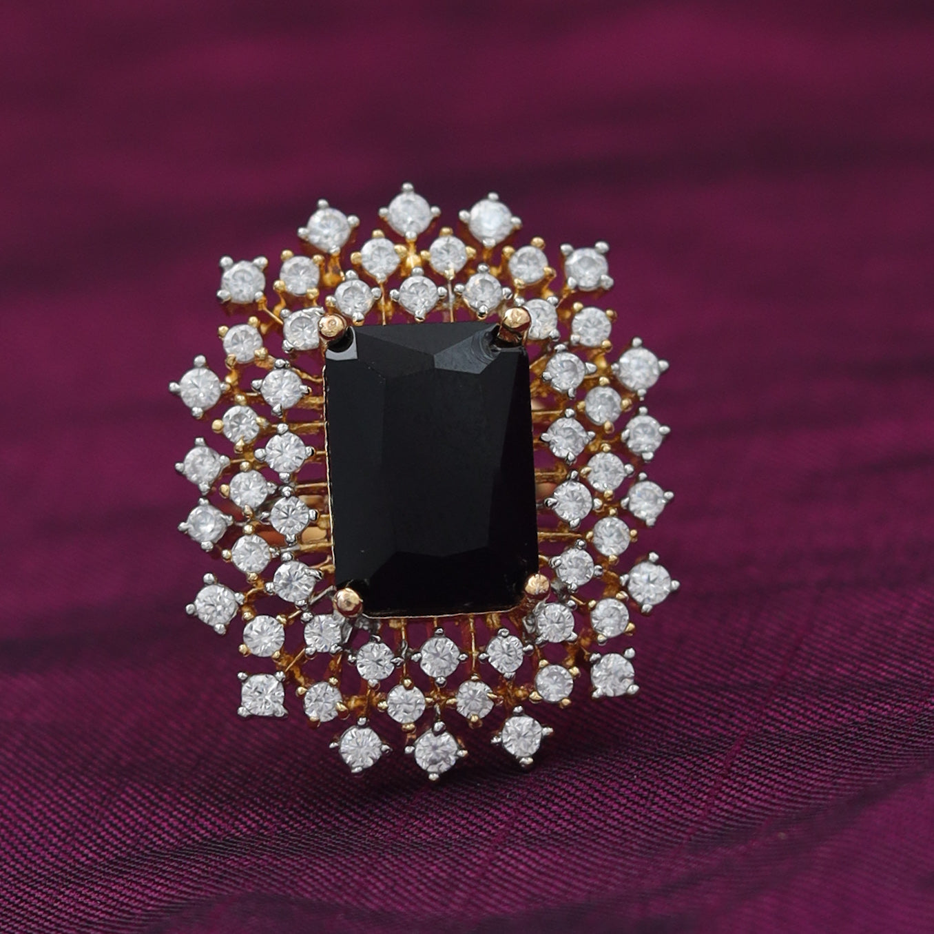 Zircon/AD Adjustable Ring 8230-08