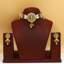 Choker Temple Necklace Set 3570-28