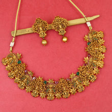 Round Neck Temple Necklace Set 8407-100
