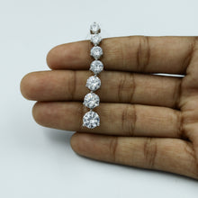 Zircon/AD Earring Danglers 9812-05