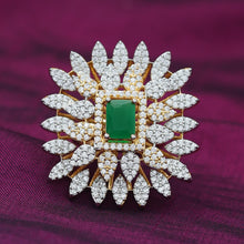 Zircon/AD Adjustable Ring 8229-08