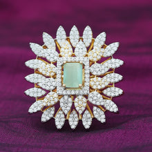 Zircon/AD Adjustable Ring 8229-08