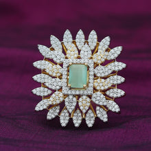 Zircon/AD Adjustable Ring 8229-08