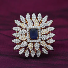 Zircon/AD Adjustable Ring 8229-08