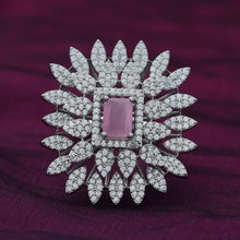 Zircon/AD Adjustable Ring 8229-08