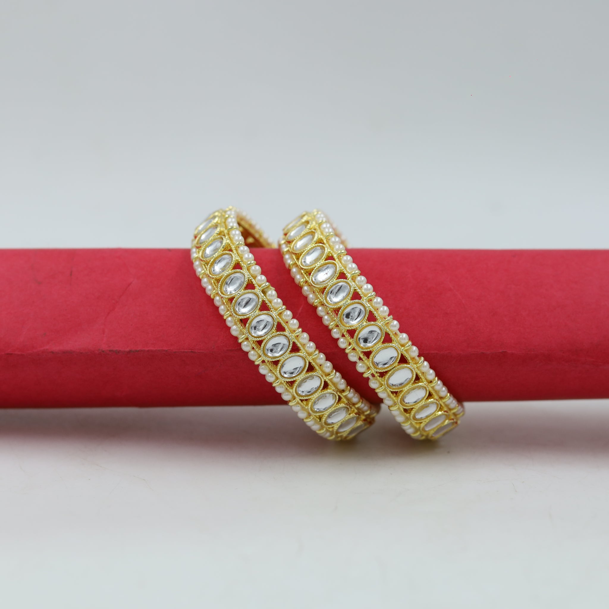 Kundan Bangles/Kada 16007-31