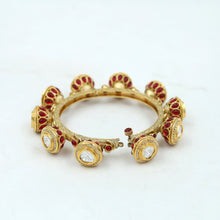2.4 Inch Pachheli Kundan Kada 7571-34