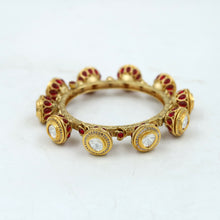 2.4 Inch Pachheli Kundan Kada 7571-34