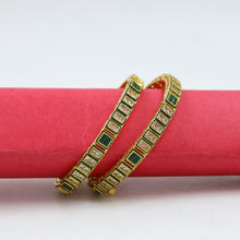 Polki Bangles/Kada 16377-21