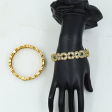 Polki Bangles/Kada 16381-21