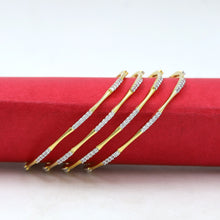 Stylish Zircon/AD Bangles/ Kada 15378-2525