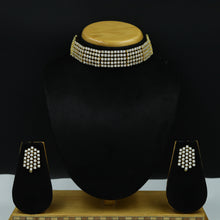 Choker Zircon/AD Necklace Set 11464