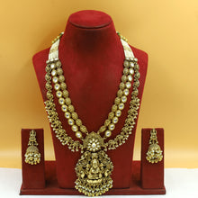 Long Neck Temple Necklace Set 19289-28