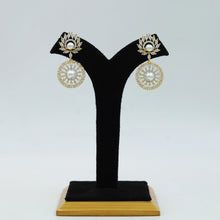 Round Neck Zircon/AD Necklace Set 17380-31