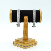 Pack of 2 Openable Zircon/AD Bangles 3395-08
