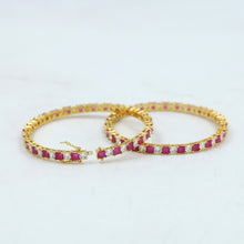 Pack of 2 Zircon/AD Bangles 3397-08
