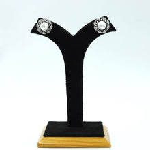 Round Neck Zircon/AD Necklace Set 17389-31