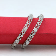 Pack of 2 Zircon/AD Bangles 3379-08