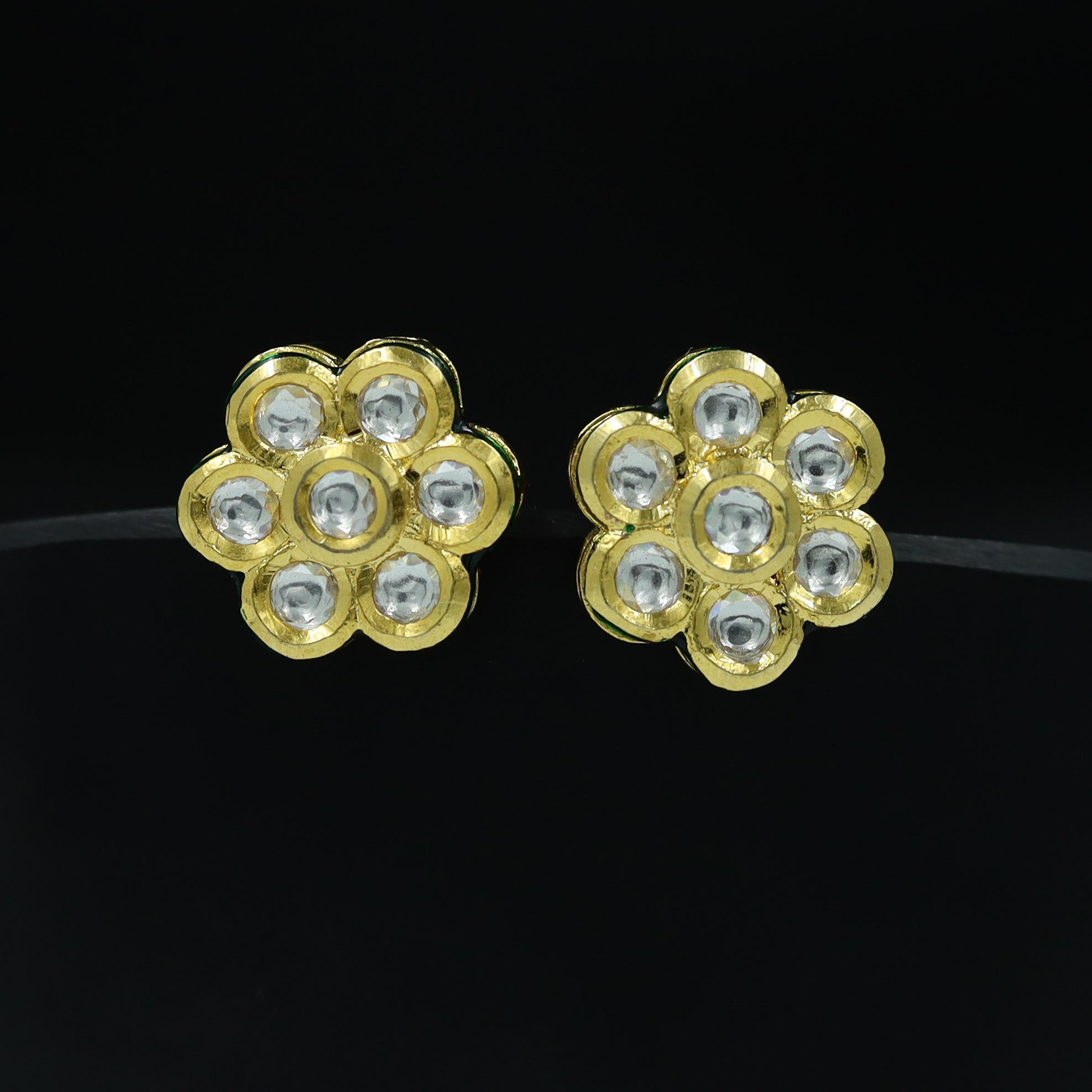 Tops/Studs Kundan Earring 11440