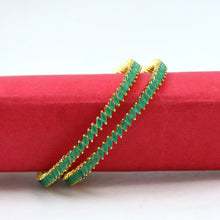 Pack of 2 Zircon/AD Bangles 3390-08