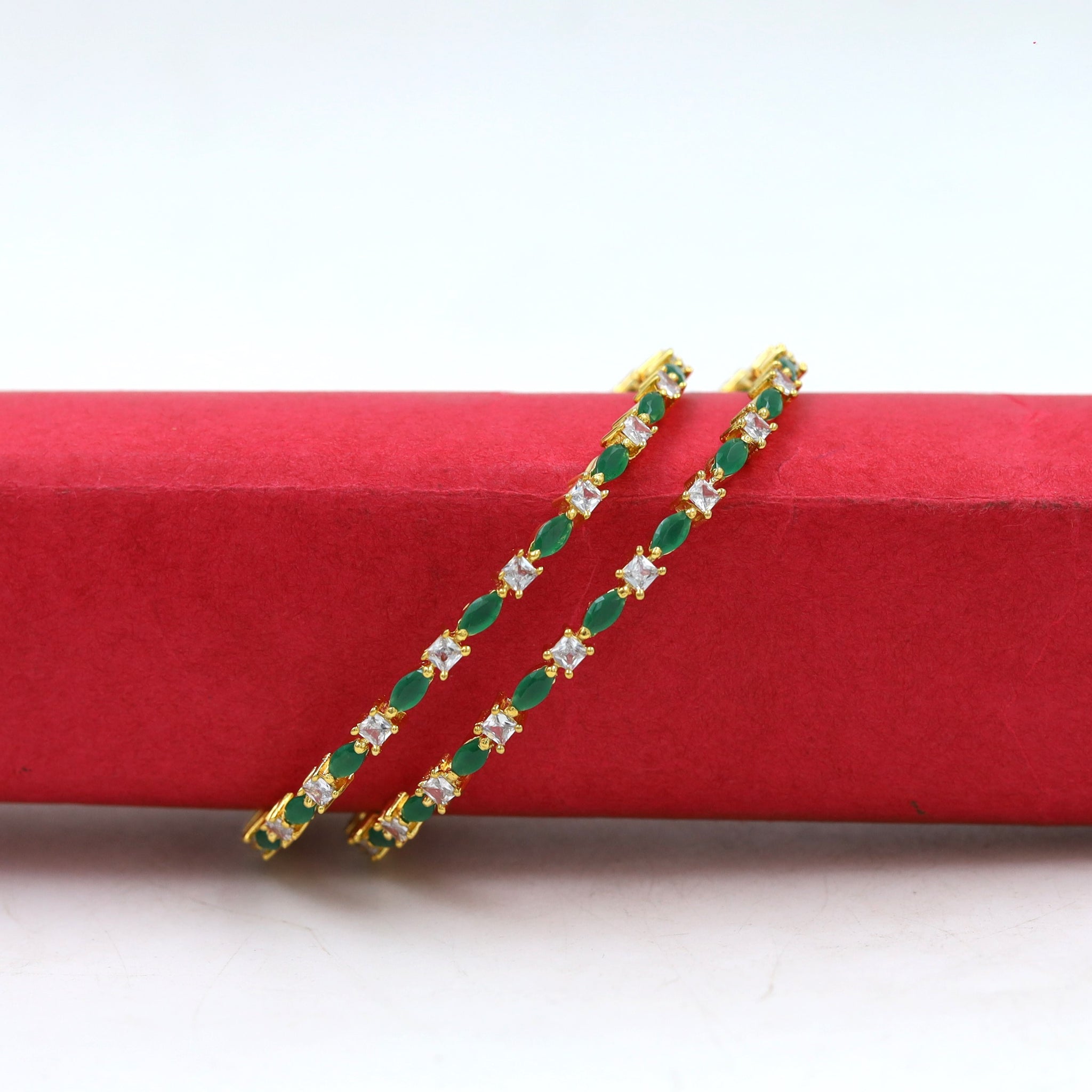 Zircon/AD Bangles 3409-08