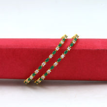 Zircon/AD Bangles 3409-08