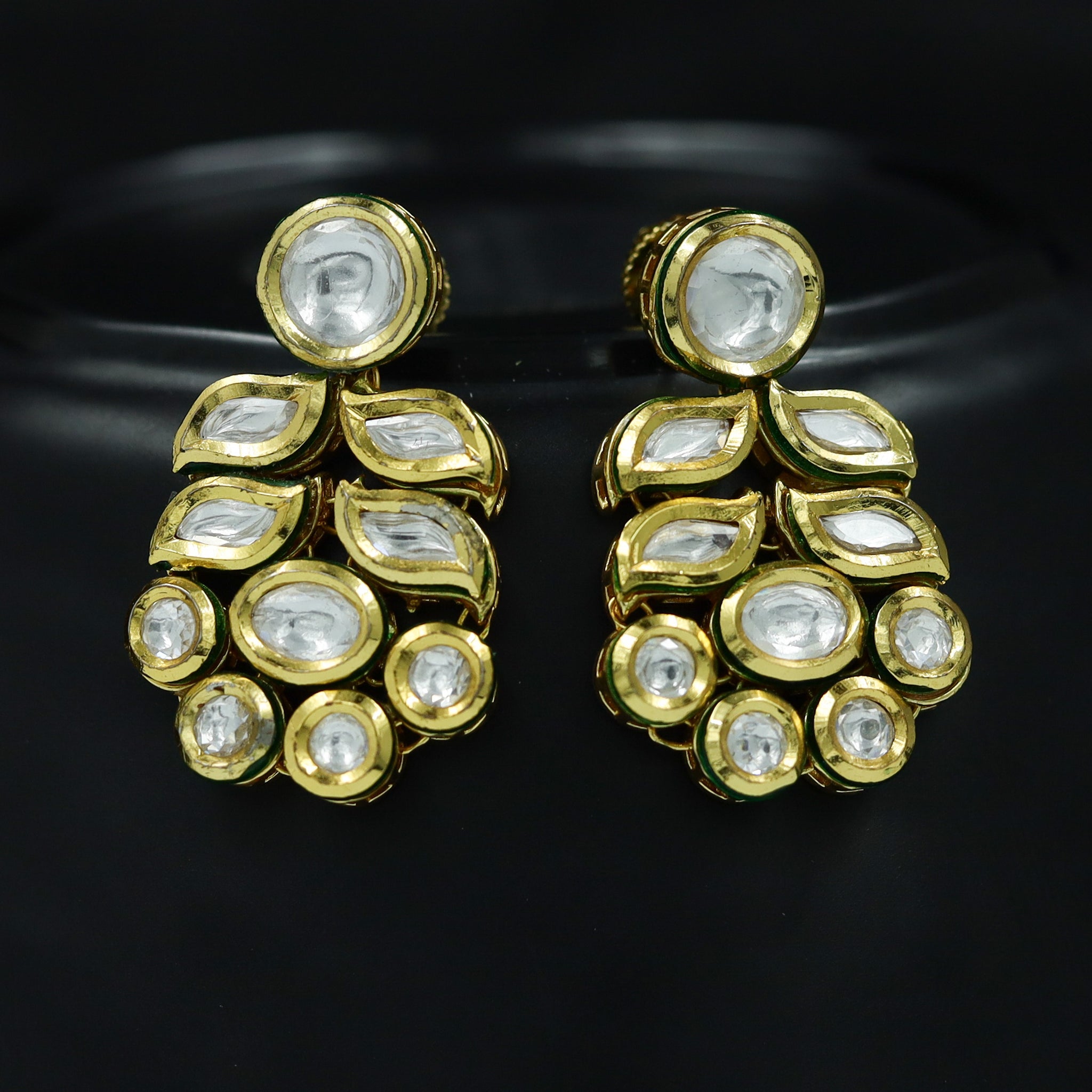 Light Earring Kundan Earring 11447