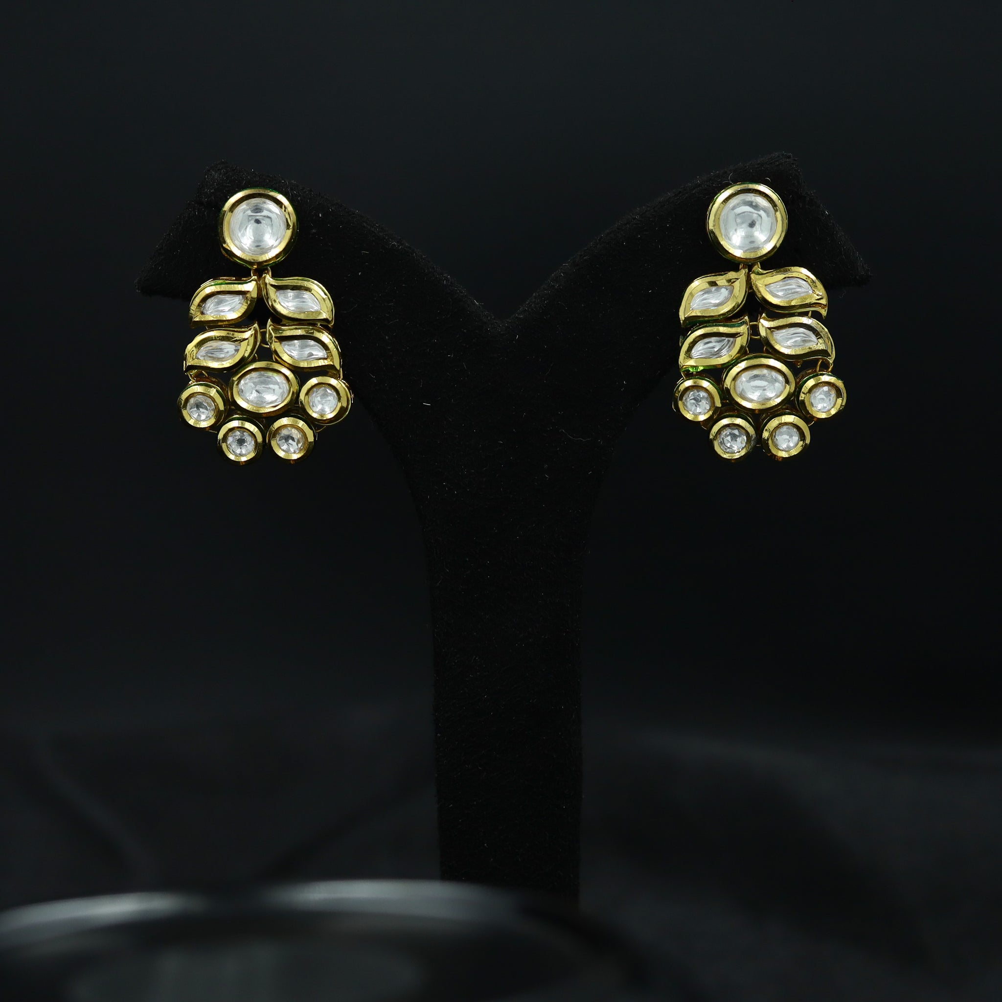 Light Earring Kundan Earring 11447