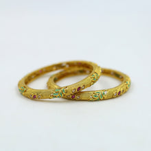 Mint Green Ruby Bangles 1644