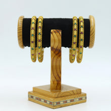 Ruby Green Bangles/Kada 15891-3038