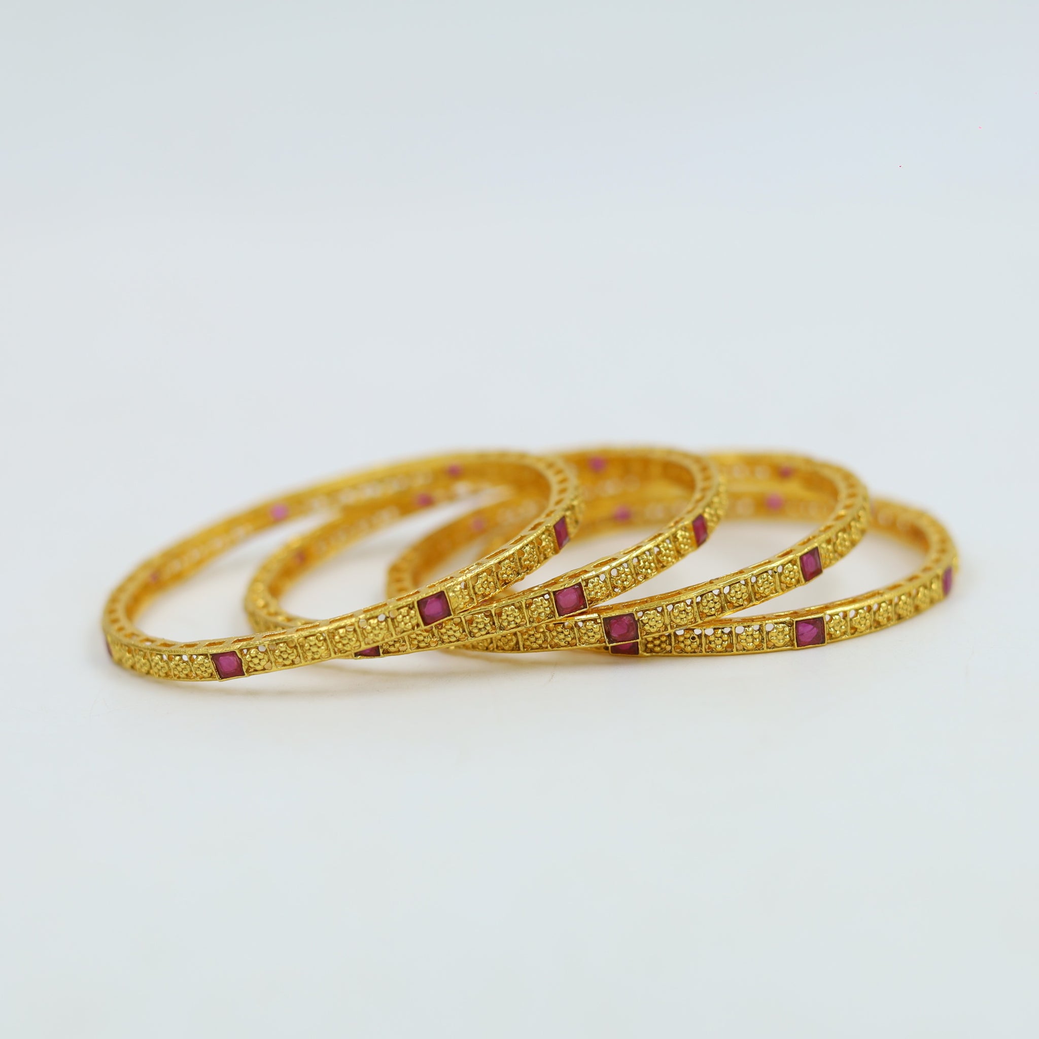 Ruby Bangles/Kada 4089-36357