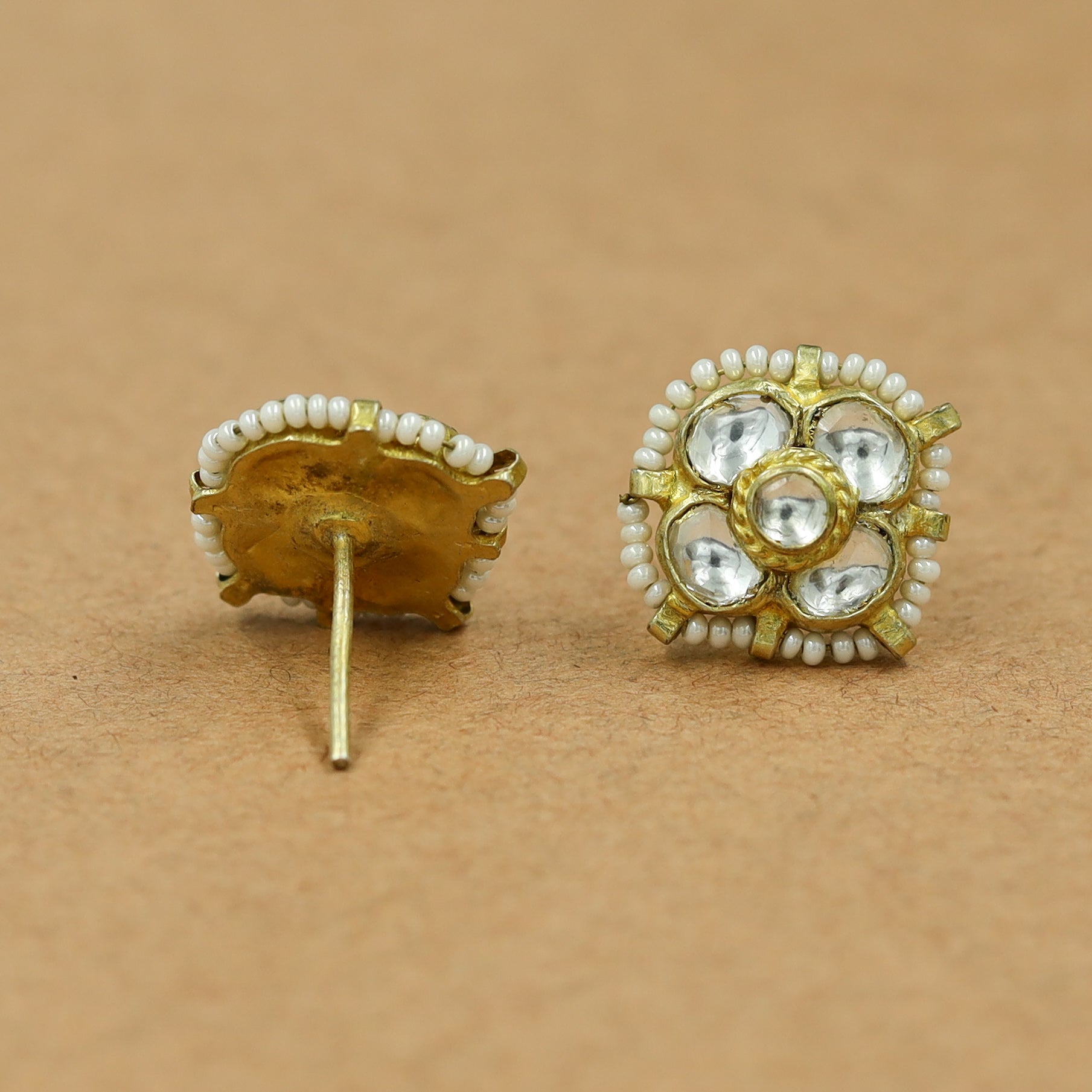 Tops/Studs Kundan Earring 11429