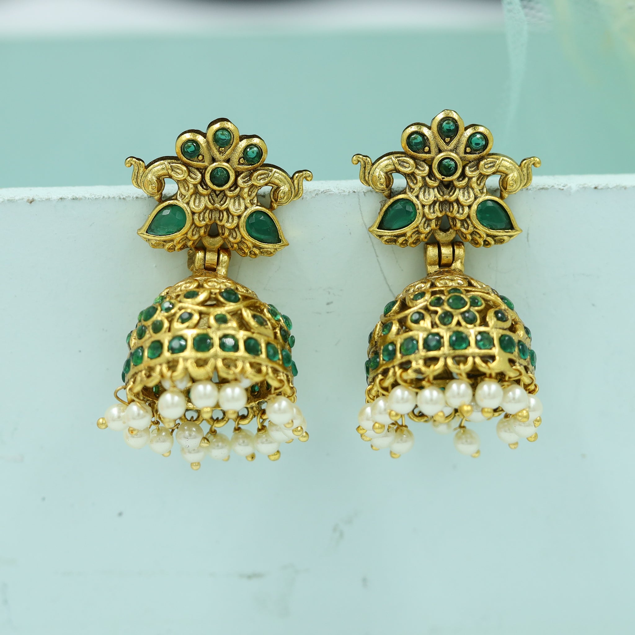 Jhumki Antique Earring 11453