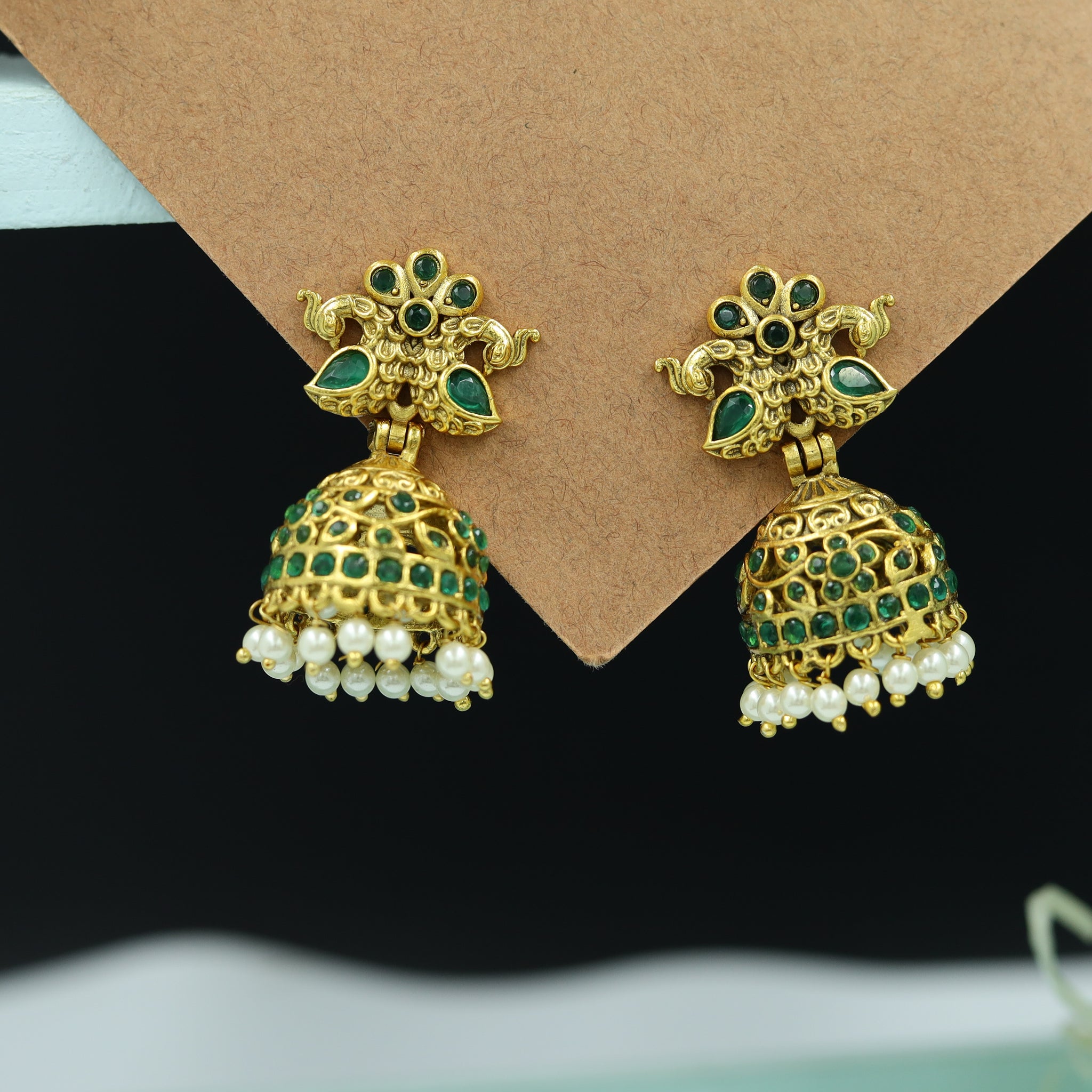 Jhumki Antique Earring 11453