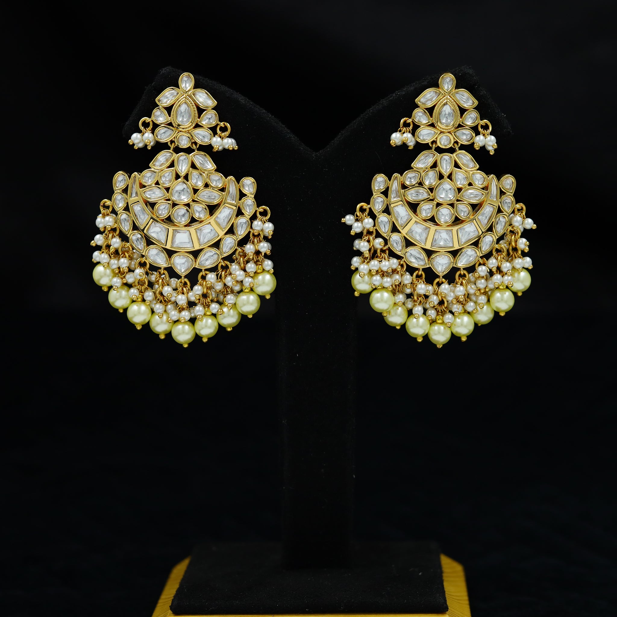Chandbali Kundan Earring 12330-28
