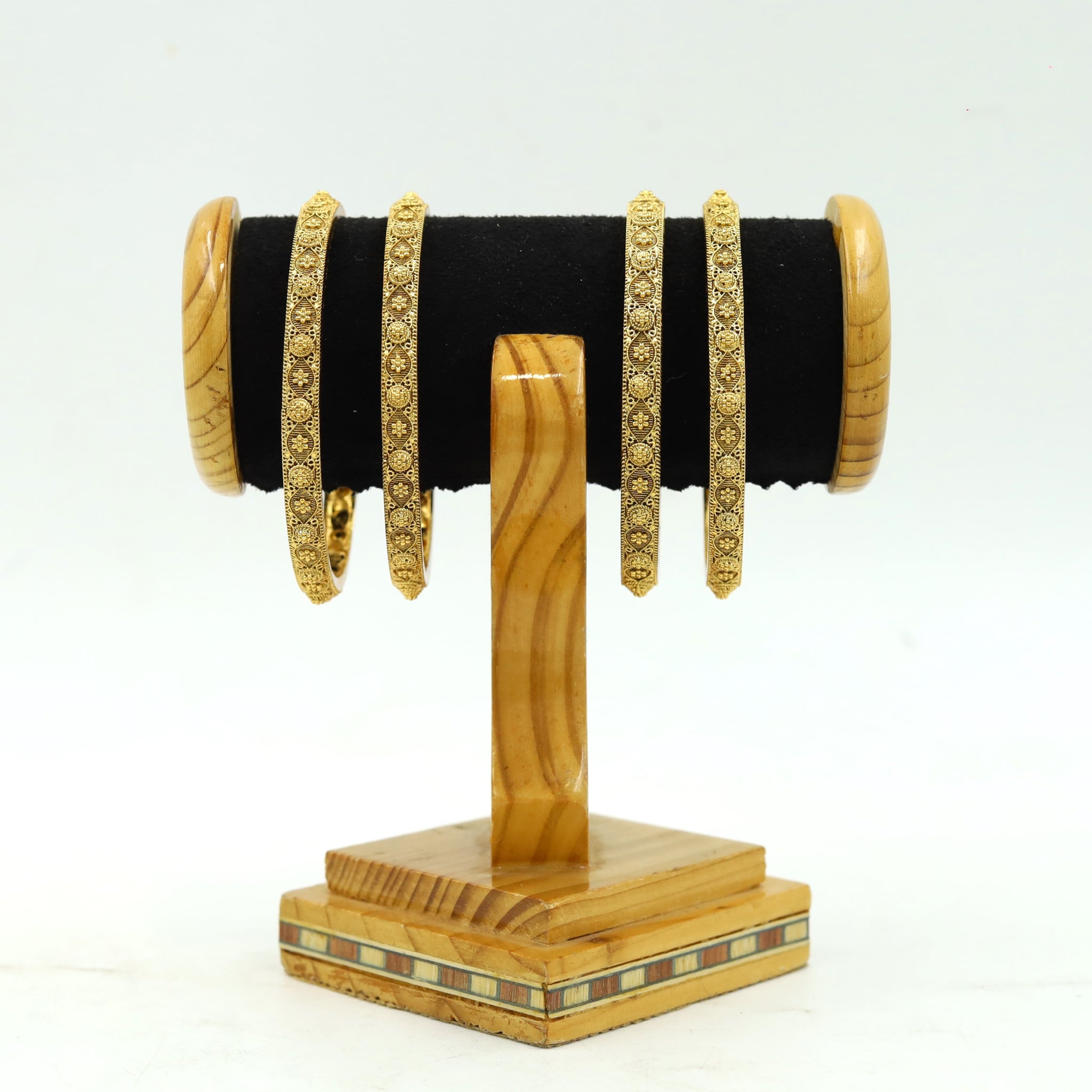 Gold Look Bangles/Kada 12055-28