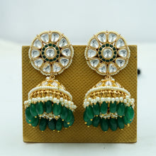 Jhumki Kundan Earring 12318-28