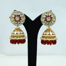 Jhumki Kundan Earring 12318-28
