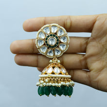 Jhumki Kundan Earring 12318-28