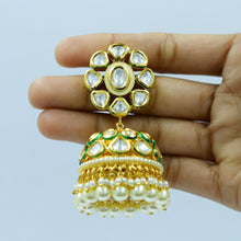 Jhumki Kundan Earring 12328-28