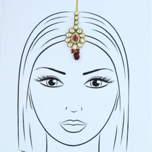 Kundan Maang Tikka 12445-28