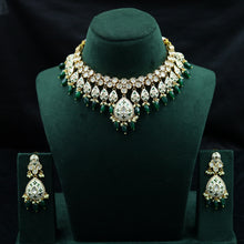 Kundan Meenakaree Necklace 12210-28