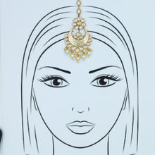 Kundan Maang Tikka 12450-28