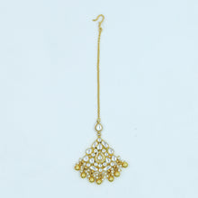 Kundan White Maang Tikka 10546-6194