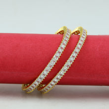 Pack of 2 Zircon/AD Bangles 3382-08