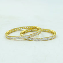 Pack of 2 Zircon/AD Bangles 3382-08