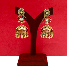 Round Neck Heritage Bridal Antique Necklace Set 19912-68