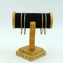 Gold Plated Zircon/AD Bangles 15343-2490