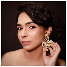 Danglers Kundan Earring 8726-100 - Dazzles Jewellery